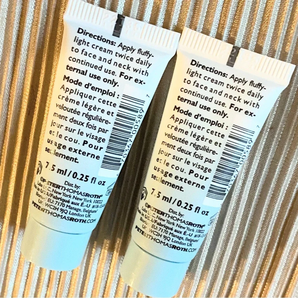 2 PETER THOMAS ROTH WATER DRENCH CLOUD CREAM 7.5ml